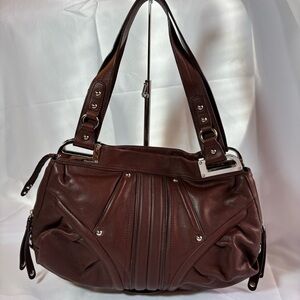 B. Makowsky Y2K Women’s Brown Shoulder Bag